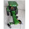 Image 3 : John Deere Die cast Ertl tractor with steerable wheels.