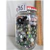 Image 2 : Pickle jar of fancy marbles.