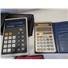 Image 2 : 2 early calculators, drafting and dry erase set.
