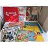 Image 1 : Old Christmas music and Children's stories on LP albums.