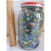 Image 2 : Bicks jar of marbles.