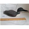 Image 1 : Hand carved wood loon by Art Voyer 1990