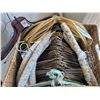 Image 2 : Basket full of wire hangers, shoulder covers, cloth covered and specialty hangers.