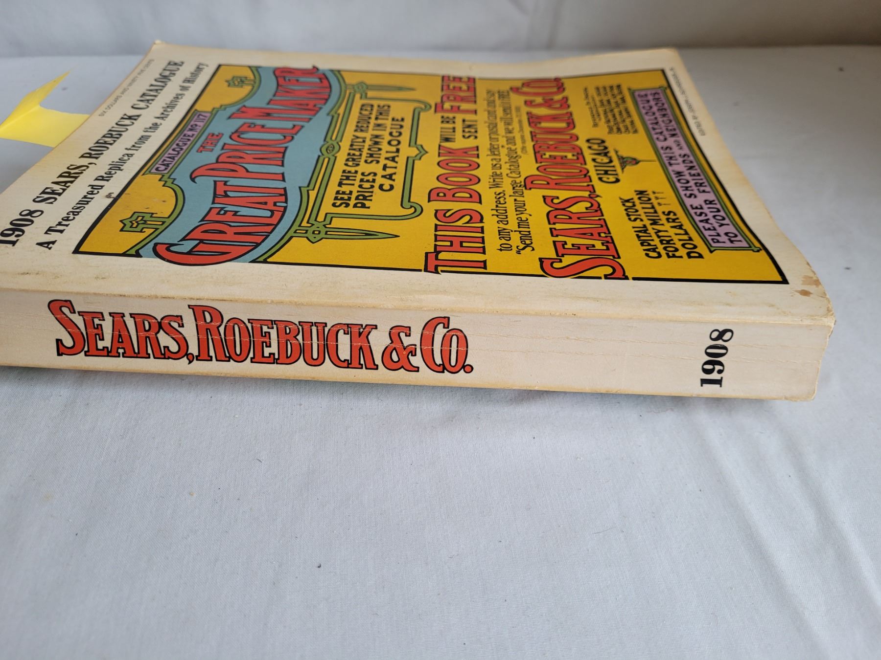 1976 reproduction of the 1908 Sears Roebuck Catalogue. Schmalz Auctions