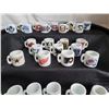 Image 3 : Over 30 NHL team collector mini cups. Past and present teams and logos.