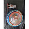 Image 2 : 1950's tin flying saucer and robot. Some damage.