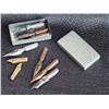 Image 1 : Before the Queen there was the “ Pen Maker to the King” John Mitchell  Birmingham England.Small meta