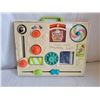 Image 1 : Vintage 1973 Fisher Price baby activity centre.