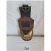 Image 1 : Vintage German cow bell. Metal buckle & leather strap.
