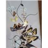 Image 2 : Framed artwork made from feathers, quills, dried plants & butterfly parts. Susanna Dietzen Bauer 198