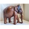 Image 2 : Large & heavy hand carved Rosewood Elephant.