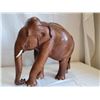 Image 4 : Large & heavy hand carved Rosewood Elephant.