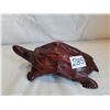 Image 1 : Hand carved rosewood turtle.