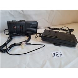 Pair of voice activated Radioshack Walkie Talkies.