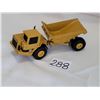 Image 1 : Small, metal Caterpillar Dump truck