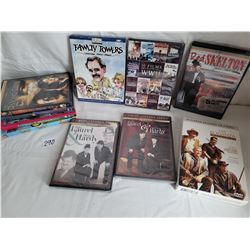 DVD movies, including some vintage shows.