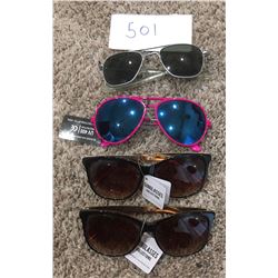 4 pairs Of New sunglasses