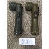 Image 1 : 2 Canadian Military flashlights (no batteries)