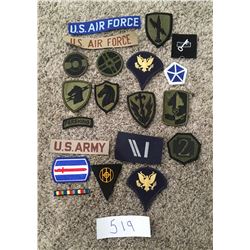 New, US Military Patches