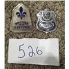 Image 1 : Quebec dept of corrections & Justice badges