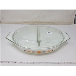 Pyrex divided dish