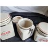 Image 3 : Coca-Cola cafe canisters. Set of 3 sizes.