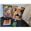 Image 1 : Nudie playing cards, Sports Illustrated swim suits & Hooters magazine plus girlie desk calendar phot