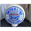 Image 3 : Smith-o-lene Aviation double sided reproduction gas globe.