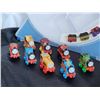 Image 4 : Thomas the train carry case filled with 14 different mini character trains.