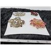Image 2 : 4 brooches