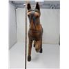 Image 3 : horse carved from wood