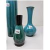 Image 3 : 4 Blue Mountain vases