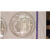 Image 4 : Glass headlight lenses and ring (Unknown Model) 9.5" dia