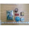 Image 1 : Assorted tins (tobacco, drug) in bag
