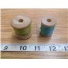 Image 3 : Assorted wooden thread spools