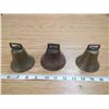 Image 1 : 3 brass bells