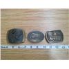 Image 1 : 3 belt buckles