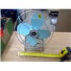 Image 3 : Electrohome blue fan *works*