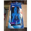 Image 1 : Neon guitar clock (30" X 12") blue tube *working*