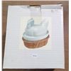 Image 4 : Chicken on a Nest - Wicker Base - see more