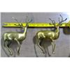 Image 2 : 2 Brass Deer