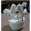 Image 1 : Wind-up Carousel Music Box