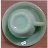 Image 2 : Restaurany Heavy FireKing Jadeite Cup & Saucer