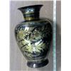 Image 3 : Ornate Brass Vase