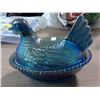 Image 3 : 70's Carnival Glass Chiken on a Nest