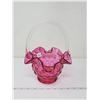 Image 1 : Cranberry Fenton basket