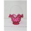 Image 3 : Cranberry Fenton basket