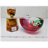 Image 2 : perfume bottle & multi-colored bowl