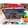 Image 3 : lot of toys (fisher price little people) in paw patrol lunchbox