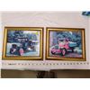 Image 1 : 2 framed car photos